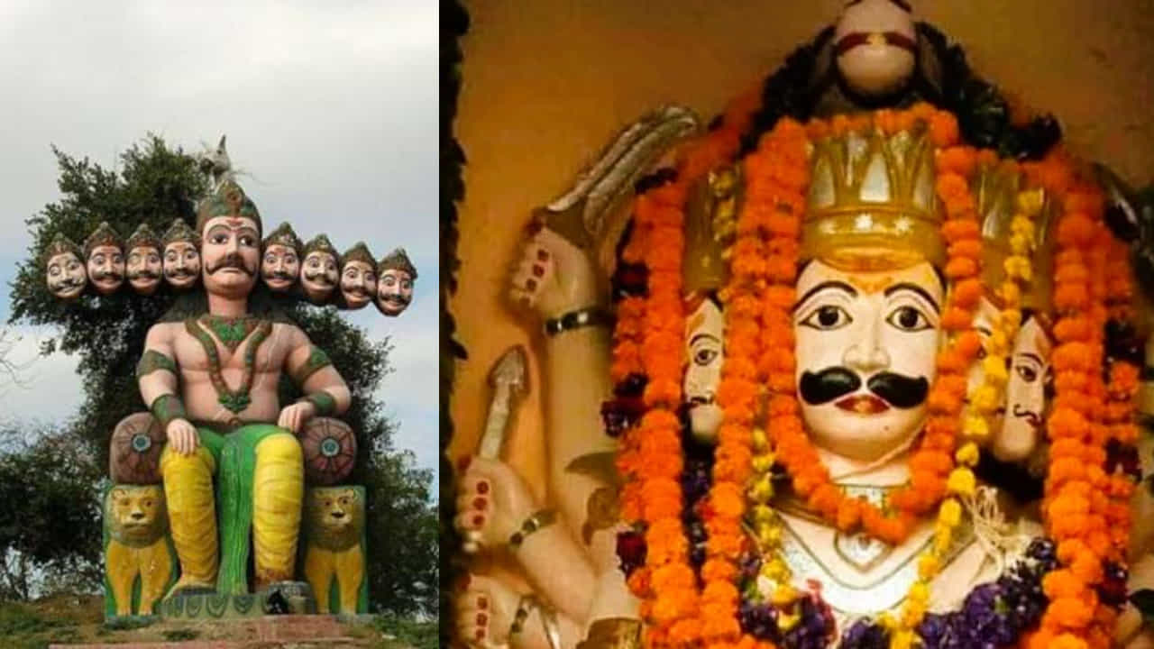 Dasara 2024: ದಸರಾ ಎಂದರೆ ದುಷ್ಟರ ಮೇಲೆ ಒಳಿತಿನ ವಿಜಯವನ್ನು ಸ್ಮರಿಸುವ, ಸಾಧಿಸುವ ದಿನ. ರಾವಣಾಸುರನನ್ನು ಸೋಲಿಸಿದ ಶ್ರೀರಾಮನ ವಿಜಯದ ಸ್ಮರಣಾರ್ಥವಾಗಿ ಆಚರಿಸಲಾಗುತ್ತದೆ. ನವರಾತ್ರಿಯ ಮರುದಿನ ಅಂದರೆ 10ನೇ ದಿನ ರಾವಣಾಸುರನ ದೃಷ್ಟಿ ಬೊಂಬೆಯನ್ನು ಸುಟ್ಟು ವಿಜಯೋತ್ಸವ ಆಚರಿಸಲಾಗುತ್ತದೆ. ಈ ರಾವಣ ದಹನವನ್ನು ದೇಶದಾದ್ಯಂತ ಹಬ್ಬ ಸಂಭ್ರಮದಲ್ಲಿ ಆಚರಿಸಲಾಗುತ್ತದೆ. ರಾಕ್ಷಸ ರಾಜ ರಾವಣನಿಂದ ಸೀತಾದೇವಿಯನ್ನು ಅಪಹರಿಸಲಾಯಿತು. ರಾಮಾಯಣದಲ್ಲಿ ಒಬ್ಬ ಖಳನಾಯಕ. ಆದರೆ ಶಿವನ ಮಹಾಭಕ್ತನಾದ ರಾವಣ ನಮ್ಮ ದೇಶದ ಕೆಲವು ಭಾಗಗಳಲ್ಲಿ ವೀರನೂ ಆಗಿದ್ದಾನೆ. ಲಂಕಾಧಿಪತಿ ರಾವಣನನ್ನು ಕೆಲವು ಕಡೆ ಪ್ರತಿನಿತ್ಯ ಪೂಜಿಸಲಾಗುತ್ತದೆ. ದೇಶದ ಈ 8 ಸ್ಥಳಗಳಲ್ಲಿ ಮರ್ಯಾದಾಪುರುಷೋತ್ತಮ ರಾಮನನ್ನು ಅಲ್ಲ, ಆದರೆ ರಾಕ್ಷಸ ರಾಜ ರಾವಣನನ್ನು ಪೂಜಿಸಲಾಗುತ್ತದೆ. ಆ ದೇಗುಲ ಸ್ಥಳಗಳು ಯಾವುವು ಎಂದು ತಿಳಿದುಕೊಳ್ಳೋಣ (Ravana is worshipped in 8 places).
