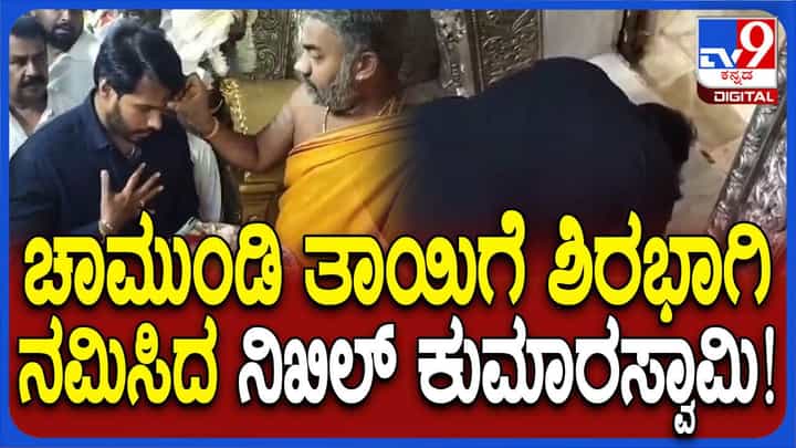 ಮೈಸೂರು: ಚಾಮುಂಡೇಶ್ವರಿ ತಾಯಿಗೆ ವಿಶೇಷ ಪೂಜೆ ಸಲ್ಲಿಸಿದ ನಿಖಿಲ್ ಕುಮಾರಸ್ವಾಮಿ ಮೈಸೂರು: ಚಾಮುಂಡೇಶ್ವರಿ ತಾಯಿಗೆ ವಿಶೇಷ ಪೂಜೆ ಸಲ್ಲಿಸಿದ ನಿಖಿಲ್ ಕುಮಾರಸ್ವಾಮಿ