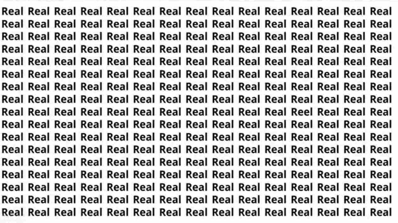 Optical Illusion: Real ಮಧ್ಯೆ Reel ಎಲ್ಲಿದೆ ಎಂದು ಪತ್ತೆ ಹಚ್ಚಲು ಸಾಧ್ಯವೇ?