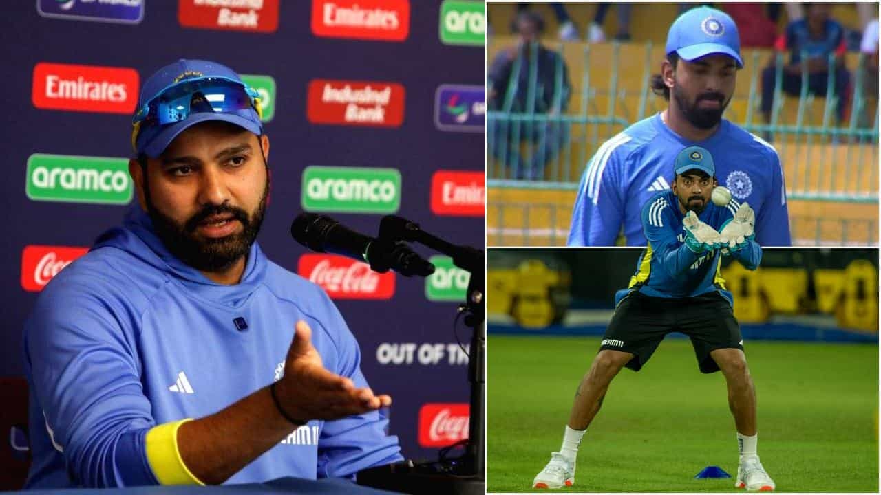 ಕೆಎಲ್ ರಾಹುಲ್ಗೆ ಬೆಂಬಲ: ರೋಹಿತ್ ಶರ್ಮಾ ಸುದ್ದಿಗೋಷ್ಠಿಯ ಮುಖ್ಯಾಂಶಗಳು ಕೆಎಲ್ ರಾಹುಲ್ಗೆ ಬೆಂಬಲ: ರೋಹಿತ್ ಶರ್ಮಾ ಸುದ್ದಿಗೋಷ್ಠಿಯ ಮುಖ್ಯಾಂಶಗಳು