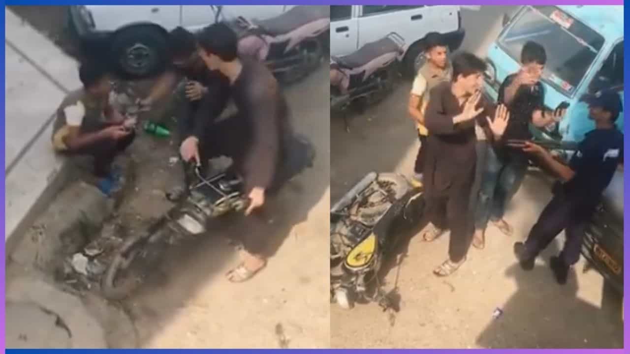 Viral: ಅಯ್ಯೋ ಗುಂಡು ಹಾರಿಸ್ಬೇಡಿ, ಇದು ಜಸ್ಟ್ ಪ್ರಾಂಕ್, ತಮಾಷೆ ಮಾಡಲು ಹೋಗಿ ತಾವೇ ಹಳ್ಳಕ್ಕೆ ಬಿದ್ದ ಯುವಕರು Viral: ಅಯ್ಯೋ ಗುಂಡು ಹಾರಿಸ್ಬೇಡಿ, ಇದು ಜಸ್ಟ್ ಪ್ರಾಂಕ್, ತಮಾಷೆ ಮಾಡಲು ಹೋಗಿ ತಾವೇ ಹಳ್ಳಕ್ಕೆ ಬಿದ್ದ ಯುವಕರು