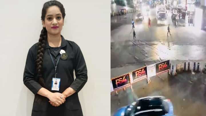 ರಸ್ತೆ ದಾಟುವಾಗ ಯುವತಿ ಸಾವು; ಆಘಾತಕಾರಿ ವಿಡಿಯೋ ವೈರಲ್ ರಸ್ತೆ ದಾಟುವಾಗ ಯುವತಿ ಸಾವು; ಆಘಾತಕಾರಿ ವಿಡಿಯೋ ವೈರಲ್