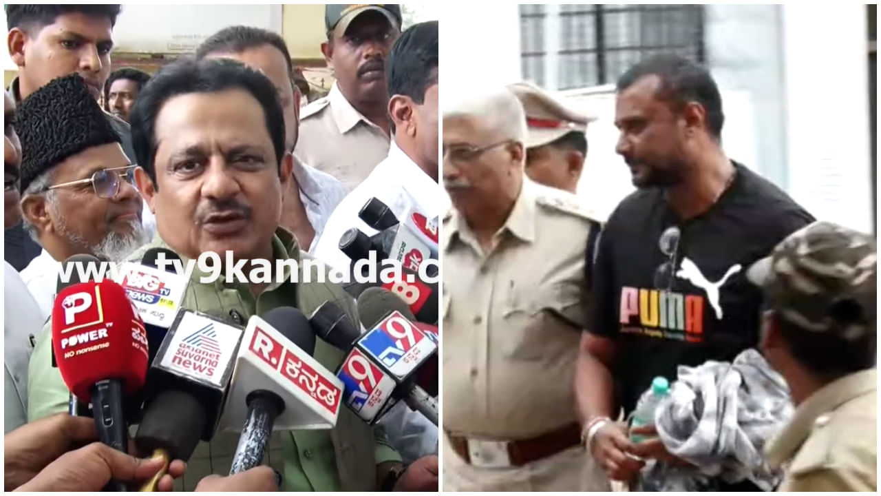 ‘ನನಗೆ ಅದು ಸಂಬಂಧ ಇಲ್ಲ’: ದರ್ಶನ್​ ಬಳ್ಳಾರಿ ಜೈಲಿಗೆ ಬಂದ ಬಗ್ಗೆ ಜಮೀರ್​ ನೇರ ಮಾತು