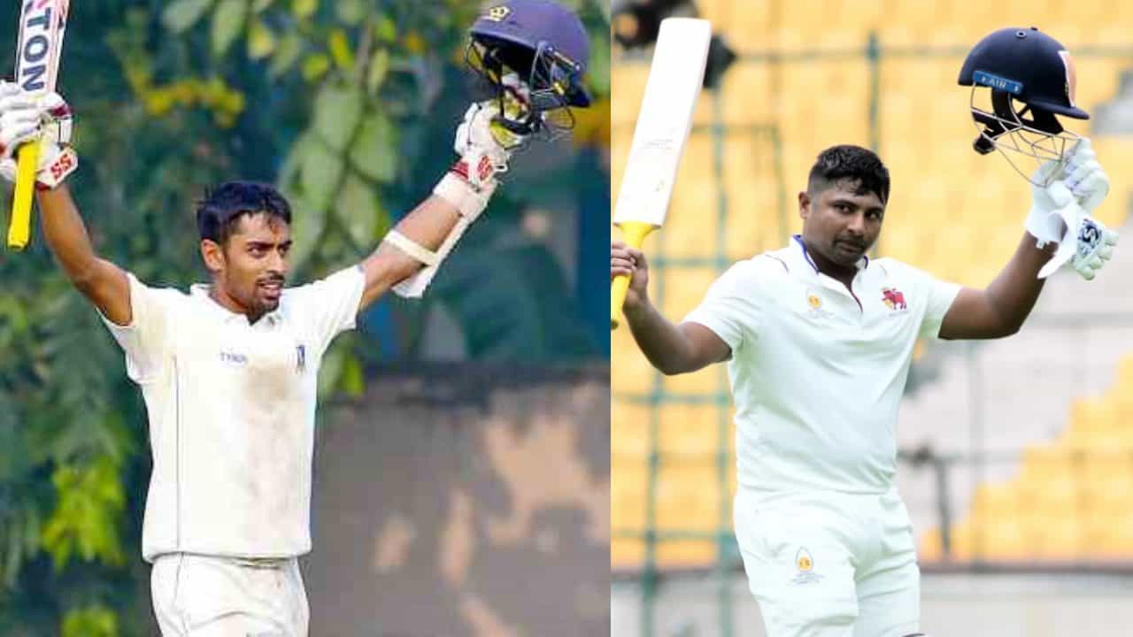 Irani Cup 2024: ಸರ್ಫರಾಝ್ ದ್ವಿಶತಕಕ್ಕೆ, ಅಭಿಮನ್ಯು ಶತಕದ ಪ್ರತ್ಯುತ್ತರ Irani Cup 2024: ಸರ್ಫರಾಝ್ ದ್ವಿಶತಕಕ್ಕೆ, ಅಭಿಮನ್ಯು ಶತಕದ ಪ್ರತ್ಯುತ್ತರ