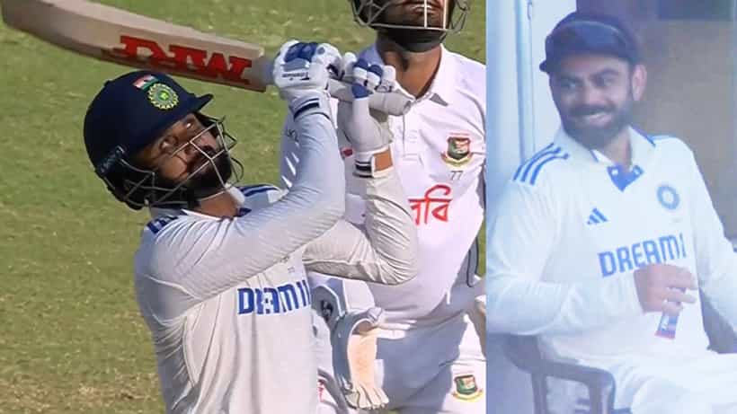 VIDEO: ಕಿಂಗ್ ಕೊಹ್ಲಿಯ ಬ್ಯಾಟ್ನಲ್ಲಿ ಆಕಾಶ್ ದೀಪ್ ಆರ್ಭಟ: ಇಲ್ಲಿದೆ ವಿಡಿಯೋ
