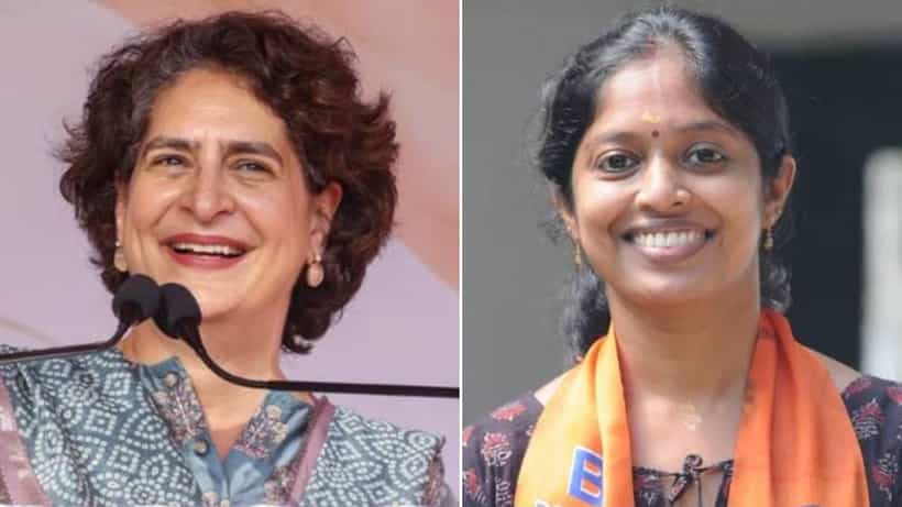 Wayanad Bypolls: ವಯನಾಡಿನಲ್ಲಿ ಮಹಿಳಾ ಸಮರ; ಪ್ರಿಯಾಂಕಾ ಗಾಂಧಿ ವಿರುದ್ಧ ಬಿಜೆಪಿಯಿಂದ ನವ್ಯಾ ಹರಿದಾಸ್ ಸ್ಪರ್ಧೆ