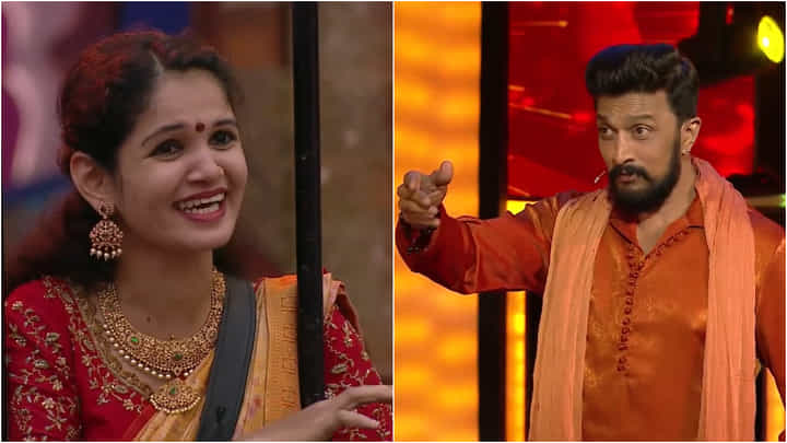 ‘ಮಾತಾಡೋದು ಕಲಿಯುತ್ತಿದ್ದೇನೆ’: ಚೈತ್ರಾ ಹೇಳಿದ್ದು ಕೇಳಿ ಕಂಗಾಲಾದ ಕಿಚ್ಚ ಸುದೀಪ್ ‘ಮಾತಾಡೋದು ಕಲಿಯುತ್ತಿದ್ದೇನೆ’: ಚೈತ್ರಾ ಹೇಳಿದ್ದು ಕೇಳಿ ಕಂಗಾಲಾದ ಕಿಚ್ಚ ಸುದೀಪ್