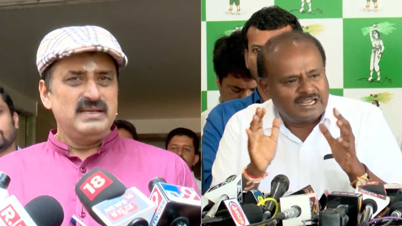 ಹೆಚ್ಡಿಕೆ ನನಗೆ ಟಿಕೆಟ್ ಕೊಡದಿದ್ರೆ ಅವರ ಮಗನಿಗೇ ಕೊಡಲಿ: ಕುಮಾರಸ್ವಾಮಿ ವಿರುದ್ಧ ಸಿಡಿದ ಸಿಪಿ ಯೋಗೇಶ್ವರ್ ಹೆಚ್ಡಿಕೆ ನನಗೆ ಟಿಕೆಟ್ ಕೊಡದಿದ್ರೆ ಅವರ ಮಗನಿಗೇ ಕೊಡಲಿ: ಕುಮಾರಸ್ವಾಮಿ ವಿರುದ್ಧ ಸಿಡಿದ ಸಿಪಿ ಯೋಗೇಶ್ವರ್