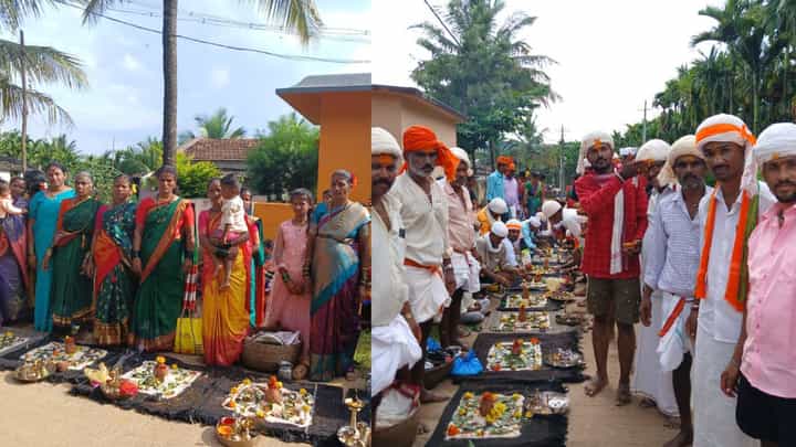 ದಾವಣಗೆರೆ: ಗೌಳಿ ಸಮುದಾಯದಿಂದ ವಿಭಿನ್ನವಾಗಿ ದಸರಾ ಆಚರಣೆ ದಾವಣಗೆರೆ: ಗೌಳಿ ಸಮುದಾಯದಿಂದ ವಿಭಿನ್ನವಾಗಿ ದಸರಾ ಆಚರಣೆ