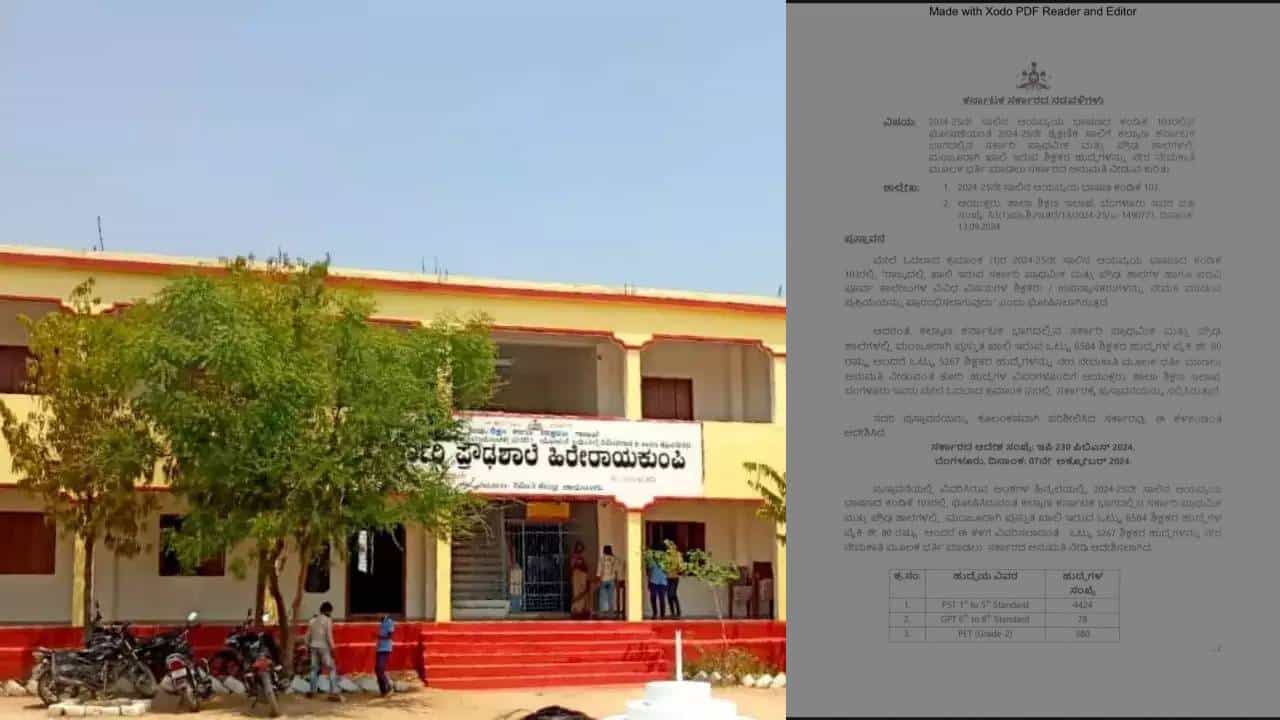 ಕಲ್ಯಾಣ ಕರ್ನಾಟಕ ಭಾಗದಲ್ಲಿ 5,267 ಶಿಕ್ಷಕರ ನೇಮಕಾತಿಗೆ ಸರ್ಕಾರ ಅನುಮತಿ ಕಲ್ಯಾಣ ಕರ್ನಾಟಕ ಭಾಗದಲ್ಲಿ 5,267 ಶಿಕ್ಷಕರ ನೇಮಕಾತಿಗೆ ಸರ್ಕಾರ ಅನುಮತಿ