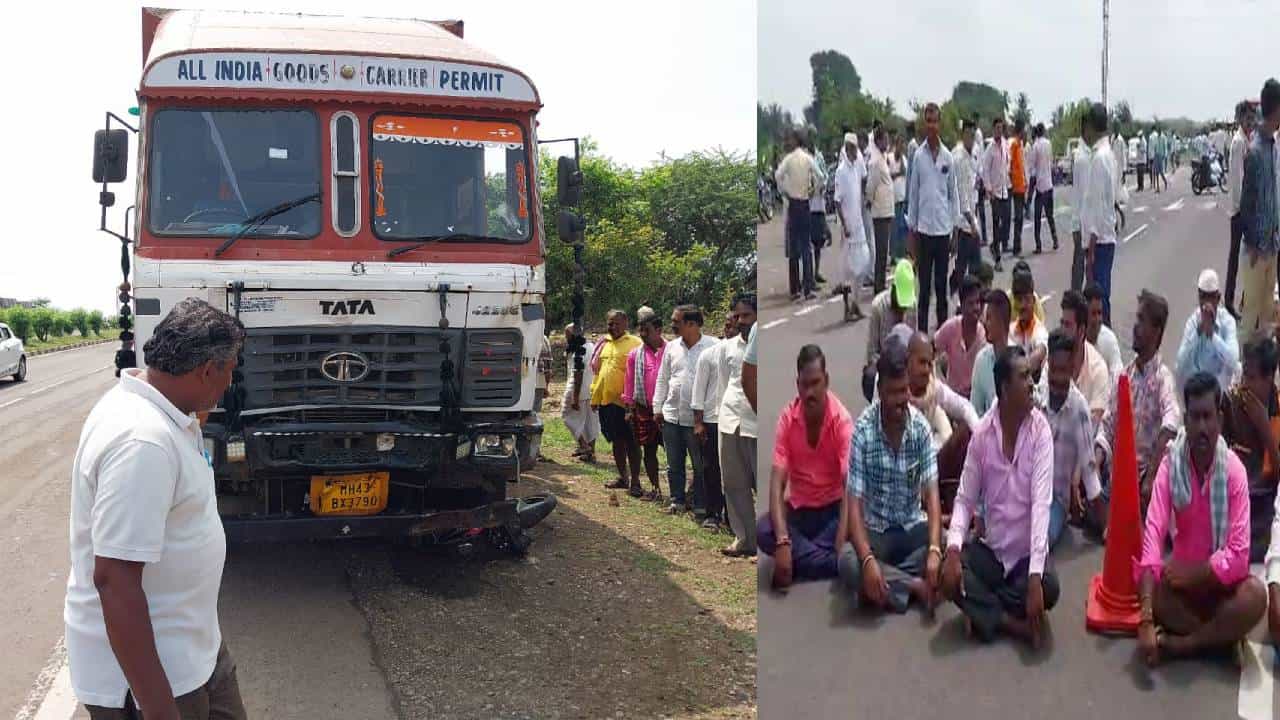 ವಿಜಯಪುರ: ಲಾರಿ ಡಿಕ್ಕಿ; ಇಬ್ಬರು ಬೈಕ್ ಸವಾರರು ಸ್ಥಳದಲ್ಲೇ ದುರ್ಮರಣ ವಿಜಯಪುರ: ಲಾರಿ ಡಿಕ್ಕಿ; ಇಬ್ಬರು ಬೈಕ್ ಸವಾರರು ಸ್ಥಳದಲ್ಲೇ ದುರ್ಮರಣ