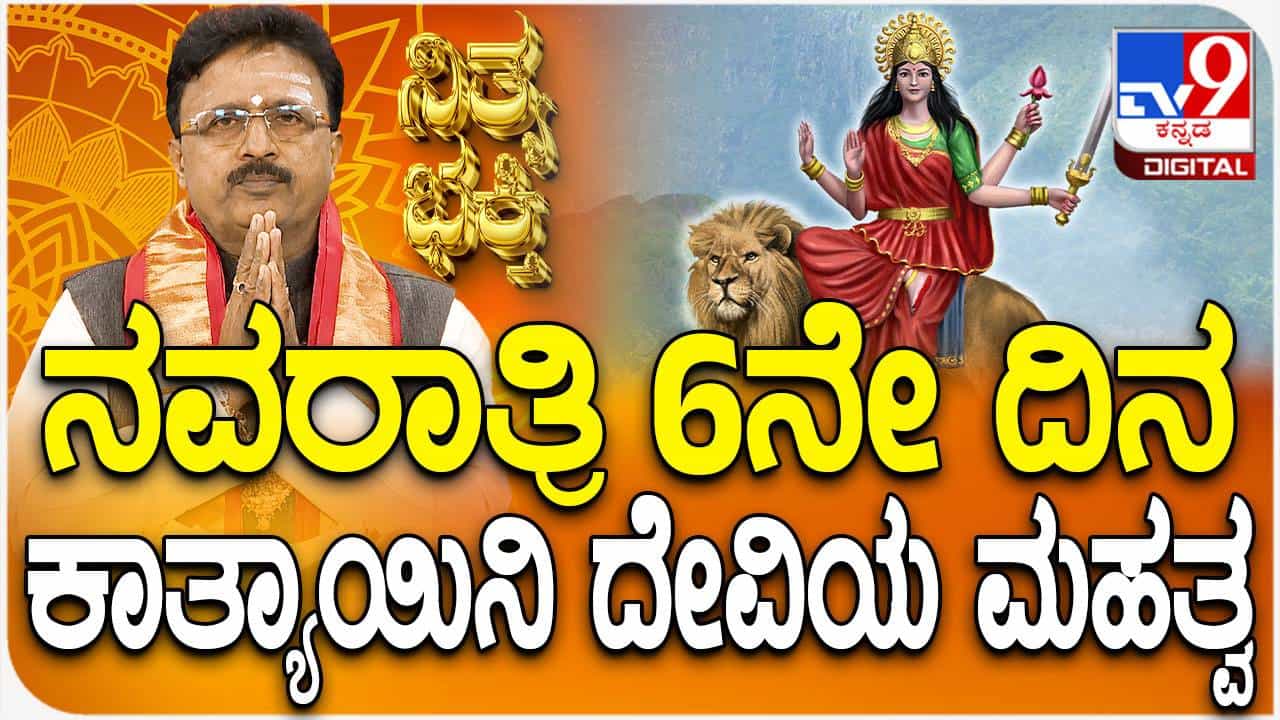 Daily Devotional: ನವರಾತ್ರಿ 6ನೇ ದಿನ ಕಾತ್ಯಾಯಿನಿ ದೇವಿ ಆರಾಧನೆ ಮಹತ್ವ ತಿಳಿಯಿರಿ Daily Devotional: ನವರಾತ್ರಿ 6ನೇ ದಿನ ಕಾತ್ಯಾಯಿನಿ ದೇವಿ ಆರಾಧನೆ ಮಹತ್ವ ತಿಳಿಯಿರಿ