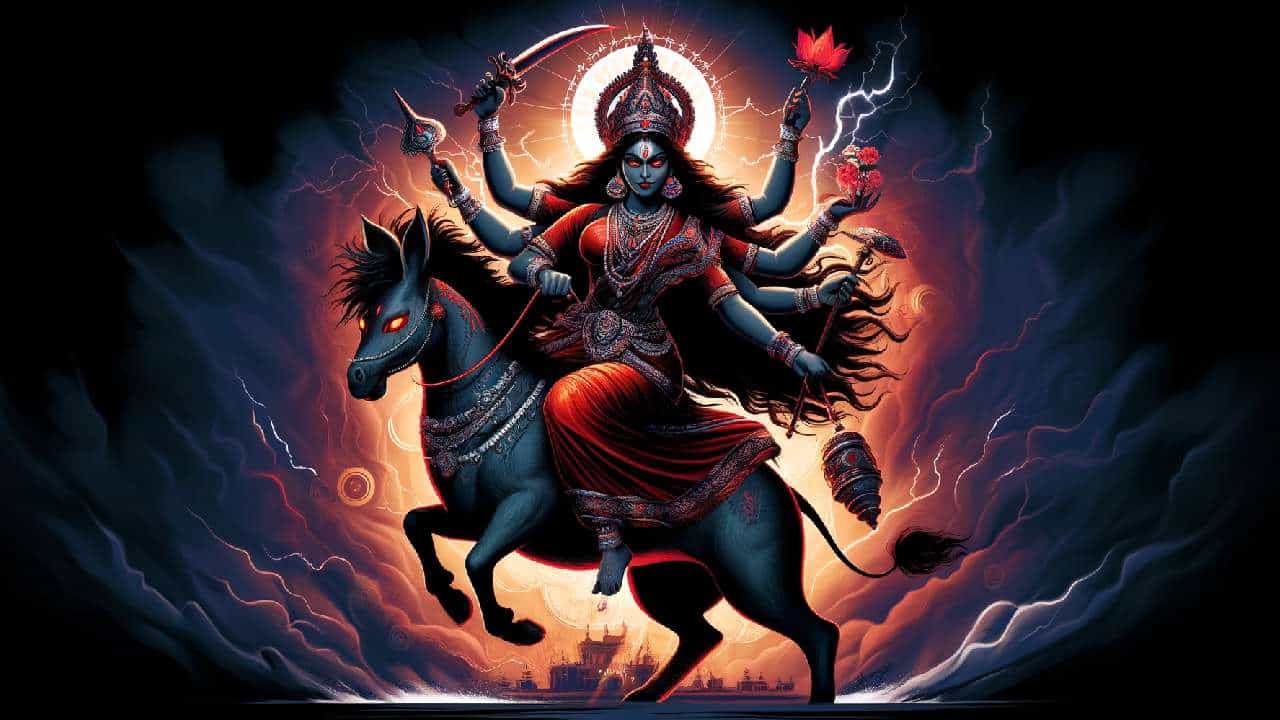 Navratri 2024 Day 7: ನವರಾತ್ರಿ ಏಳನೇ ದಿನದ ಸ್ವರೂಪ ಕಾಲರಾತ್ರಿ; ದೇವಿಯ ಪೌರಾಣಿಕ ಹಿನ್ನೆಲೆ ಹಾಗೂ ಪೂಜಾ ವಿಧಾನ Navratri 2024 Day 7: ನವರಾತ್ರಿ ಏಳನೇ ದಿನದ ಸ್ವರೂಪ ಕಾಲರಾತ್ರಿ; ದೇವಿಯ ಪೌರಾಣಿಕ ಹಿನ್ನೆಲೆ ಹಾಗೂ ಪೂಜಾ ವಿಧಾನ
