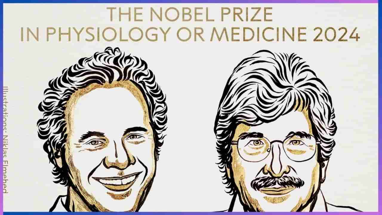 Nobel Prize 2024: ಮೈಕ್ರೊಆರ್‌ಎನ್‌ಎ ಆವಿಷ್ಕಾರಕ್ಕಾಗಿ ವಿಕ್ಟರ್ ಆಂಬ್ರೋಸ್ ಮತ್ತು ಗ್ಯಾರಿ ರುವ್ಕುನ್​​ಗೆ ವೈದ್ಯಕೀಯದಲ್ಲಿ ನೊಬೆಲ್ ಪ್ರಶಸ್ತಿ