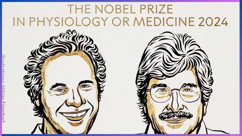 Nobel Prize 2024: ಮೈಕ್ರೊಆರ್ಎನ್ಎ ಆವಿಷ್ಕಾರಕ್ಕಾಗಿ ವಿಕ್ಟರ್ ಆಂಬ್ರೋಸ್ ಮತ್ತು ಗ್ಯಾರಿ ರುವ್ಕುನ್ಗೆ ವೈದ್ಯಕೀಯದಲ್ಲಿ ನೊಬೆಲ್ ಪ್ರಶಸ್ತಿ