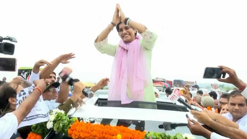 Haryana Election results 2024: ಹರ್ಯಾಣ ಜುಲಾನಾದಲ್ಲಿ ಕಾಂಗ್ರೆಸ್ನ ವಿನೇಶ್ ಫೋಗಟ್ಗೆ ಭರ್ಜರಿ ಗೆಲುವು