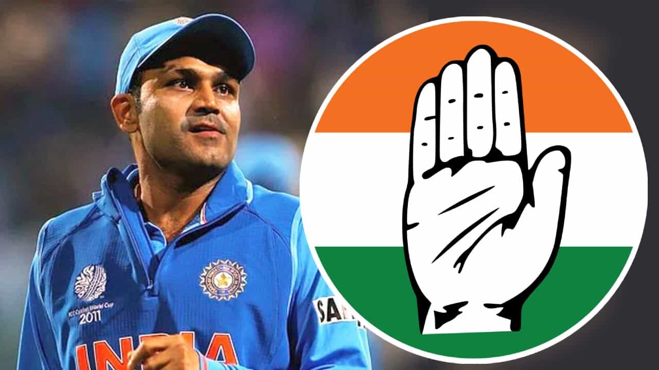 ಕಾಂಗ್ರೆಸ್ ಅಭ್ಯರ್ಥಿ ಪರ ವೀರೇಂದ್ರ ಸೆಹ್ವಾಗ್ ಬ್ಯಾಟಿಂಗ್ ಕಾಂಗ್ರೆಸ್ ಅಭ್ಯರ್ಥಿ ಪರ ವೀರೇಂದ್ರ ಸೆಹ್ವಾಗ್ ಬ್ಯಾಟಿಂಗ್