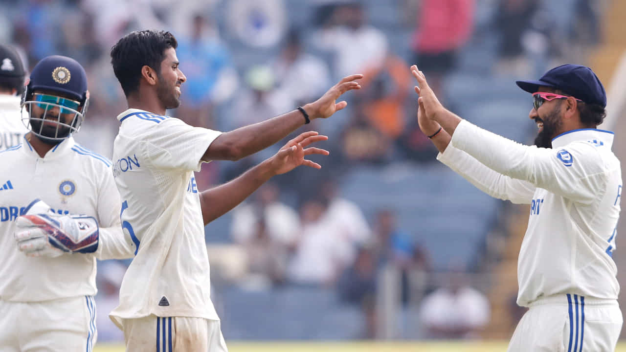 IND vs NZ: 5+1+1=7 ವಿಕೆಟ್; ವಾರೆ ವ್ಹಾ ವಾಷಿಂಗ್ಟನ್ ಸುಂದರ್ IND vs NZ: 5+1+1=7 ವಿಕೆಟ್; ವಾರೆ ವ್ಹಾ ವಾಷಿಂಗ್ಟನ್ ಸುಂದರ್