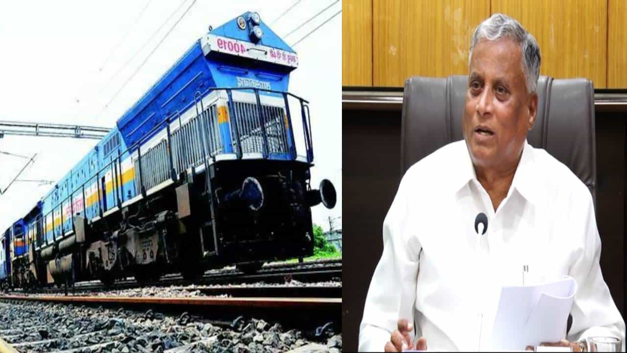 ದಾವಣಗೆರೆ-ಚಿತ್ರದುರ್ಗ-ತುಮಕೂರು ನೇರ ರೈಲು ಮಾರ್ಗ ಲೋಕಾರ್ಪಣೆ ಯಾವಾಗ? ವಿ.ಸೋಮಣ್ಣ ಮಹತ್ವದ ಮಾಹಿತಿ ದಾವಣಗೆರೆ-ಚಿತ್ರದುರ್ಗ-ತುಮಕೂರು ನೇರ ರೈಲು ಮಾರ್ಗ ಲೋಕಾರ್ಪಣೆ ಯಾವಾಗ? ವಿ.ಸೋಮಣ್ಣ ಮಹತ್ವದ ಮಾಹಿತಿ
