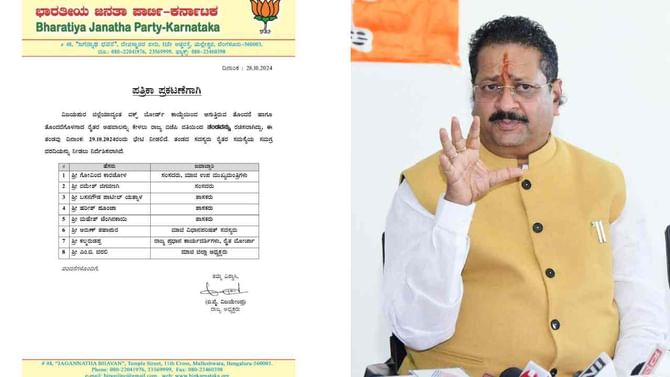 ವಕ್ಫ್ ಆಸ್ತಿ ವಿವಾದ: ಬಿಜೆಪಿ ಪರಿಶೀಲನಾ ತಂಡ ಪುನಾರಚನೆ, ಯತ್ನಾಳ್​ಗೆ ಸ್ಥಾನ