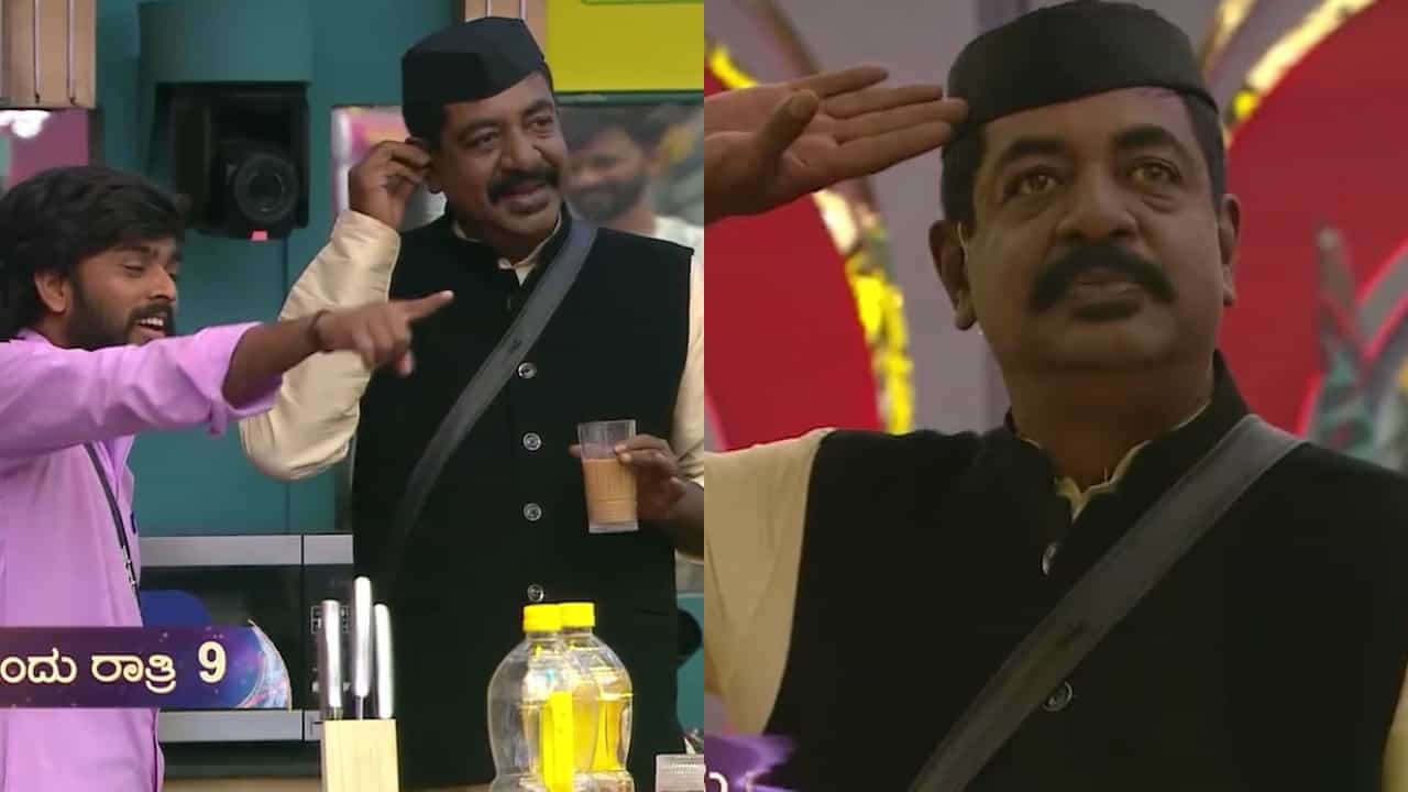 ಬಿಗ್ಬಾಸ್ ಮನೆಗೆ ಕಾಲಿಟ್ಟ ಯೋಗರಾಜ್ ಭಟ್, ಮನೆಯಲ್ಲಿ ನಗುವೋ ನಗು ಬಿಗ್ಬಾಸ್ ಮನೆಗೆ ಕಾಲಿಟ್ಟ ಯೋಗರಾಜ್ ಭಟ್, ಮನೆಯಲ್ಲಿ ನಗುವೋ ನಗು