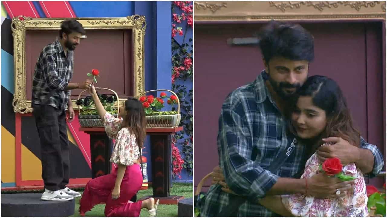 ಶಿಶಿರ್ಗೆ ಮಂಡಿಯೂರಿ ಕೆಂಗುಲಾಬಿ ಕೊಟ್ಟು ಕಾರಣ ವಿವರಿಸಿದ ಐಶ್ವರ್ಯಾ ಶಿಶಿರ್ಗೆ ಮಂಡಿಯೂರಿ ಕೆಂಗುಲಾಬಿ ಕೊಟ್ಟು ಕಾರಣ ವಿವರಿಸಿದ ಐಶ್ವರ್ಯಾ