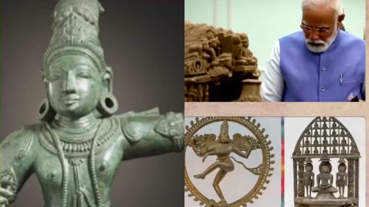 ವಿದೇಶಗಳಿಂದ 640 ಪುರಾತನ ಕಲಾಕೃತಿಗಳನ್ನು ಮರಳಿ ತಂದ ಪುರಾತತ್ವ ಇಲಾಖೆ, ಅಮೆರಿಕದಿಂದಲೇ ಹೆಚ್ಚು ವಿದೇಶಗಳಿಂದ 640 ಪುರಾತನ ಕಲಾಕೃತಿಗಳನ್ನು ಮರಳಿ ತಂದ ಪುರಾತತ್ವ ಇಲಾಖೆ, ಅಮೆರಿಕದಿಂದಲೇ ಹೆಚ್ಚು
