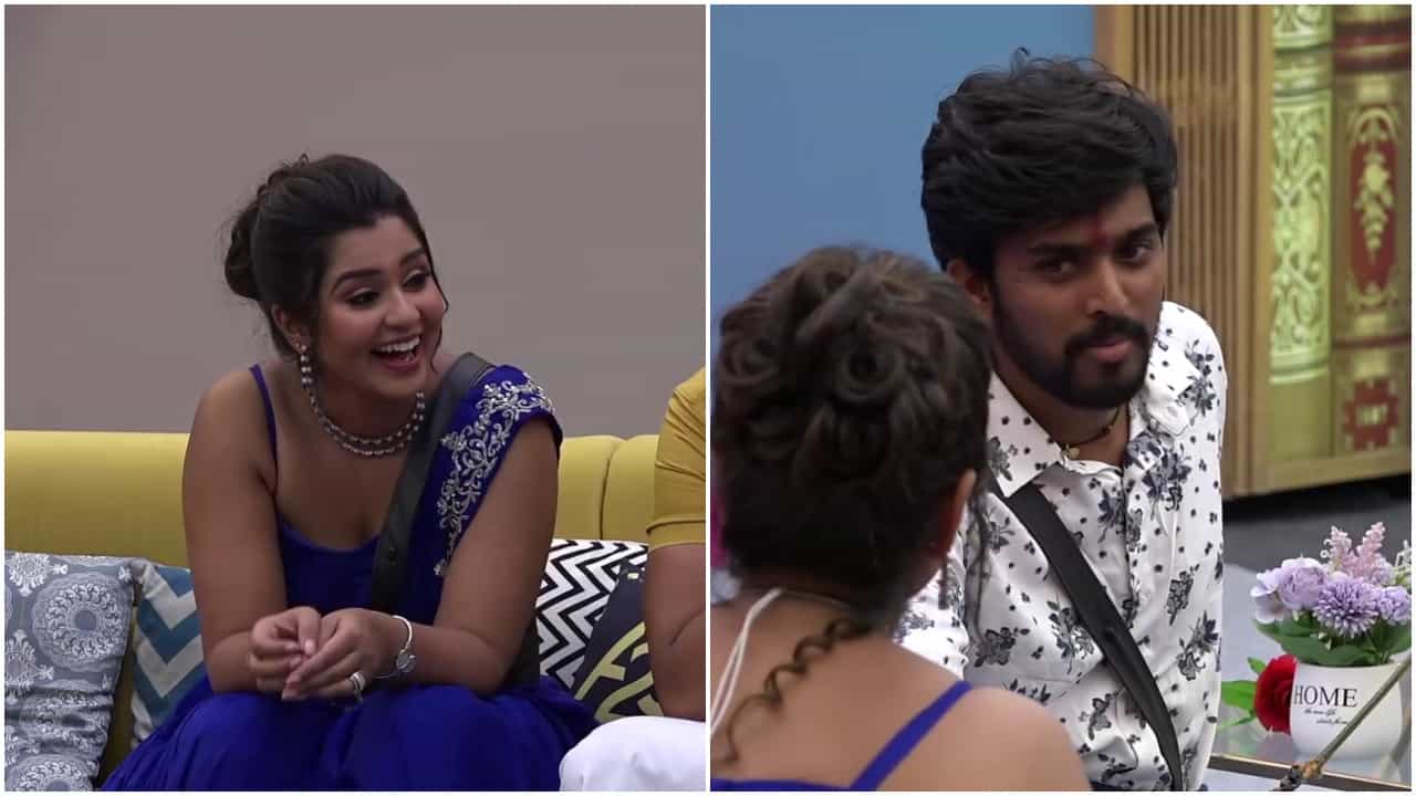 ‘ಬಿಗ್ ಬಾಸ್’ ಮನೆಗೆ ‘ರಾಮಾಚಾರಿ’ ಜೋಡಿ; ಕುರಿನ ಕರೆದಂತೆ ಚಾರುನ ಕರೆದ ಹನುಮಂತ