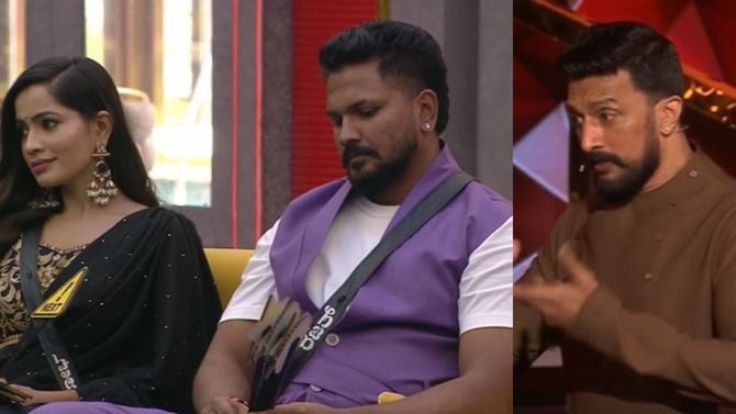 Bigg Boss: ಅವಾಚ್ಯ ಶಬ್ದ ಬಳಸಿದ ರಜತ್​ಗೆ ಸುದೀಪ್ ಕ್ಲಾಸ್