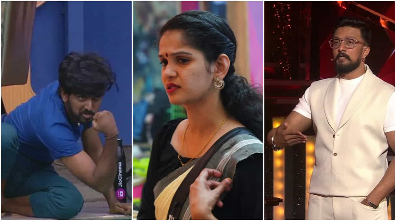 ಚೈತ್ರಾ ಕುತಂತ್ರಕ್ಕೆ ಬಲಿ ಆಗಲಿಲ್ಲ ಹನುಮ; ಹಳ್ಳಿ ಪ್ರತಿಭೆಗೆ ಮತ್ತೆ ಕಿಚ್ಚನ ಹೊಗಳಿಕೆ ಚೈತ್ರಾ ಕುತಂತ್ರಕ್ಕೆ ಬಲಿ ಆಗಲಿಲ್ಲ ಹನುಮ; ಹಳ್ಳಿ ಪ್ರತಿಭೆಗೆ ಮತ್ತೆ ಕಿಚ್ಚನ ಹೊಗಳಿಕೆ