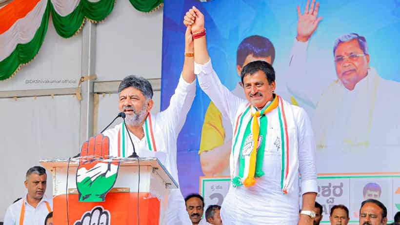 ಕಾಂಗ್ರೆಸ್ ಗೆಲುವಿಗೆ ಜೆಡಿಎಸ್-ಬಿಜೆಪಿ ಬೆಂಬಲಿಸಿವೆ: ಡಿಕೆ ಶಿವಕುಮಾರ್ ಶಾಕಿಂಗ್ ಹೇಳಿಕೆ