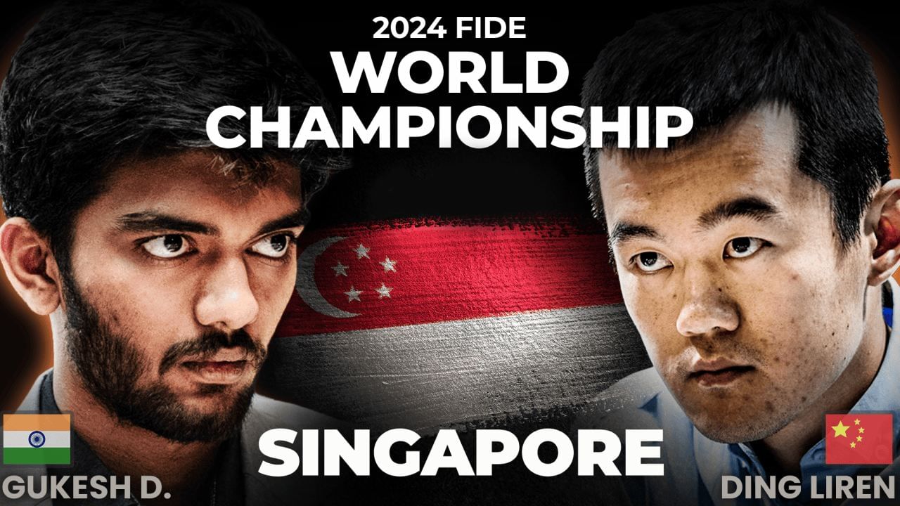 FIDE World Chess Championship 2024: ಡಿಂಗ್ vs ಗುಕೇಶ್: ಯಾವ ಚಾನೆಲ್ನಲ್ಲಿ ನೇರ ಪ್ರಸಾರ? ಇಲ್ಲಿದೆ ಮಾಹಿತಿ FIDE World Chess Championship 2024: ಡಿಂಗ್ vs ಗುಕೇಶ್: ಯಾವ ಚಾನೆಲ್ನಲ್ಲಿ ನೇರ ಪ್ರಸಾರ? ಇಲ್ಲಿದೆ ಮಾಹಿತಿ