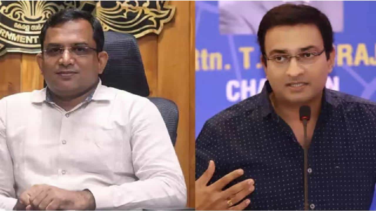 ಕೇರಳ: ಅಶಿಸ್ತಿನ ಕಾರಣಕೊಟ್ಟು ಇಬ್ಬರು ಐಎಎಸ್ ಅಧಿಕಾರಿಗಳ ಅಮಾನತು ಕೇರಳ: ಅಶಿಸ್ತಿನ ಕಾರಣಕೊಟ್ಟು ಇಬ್ಬರು ಐಎಎಸ್ ಅಧಿಕಾರಿಗಳ ಅಮಾನತು