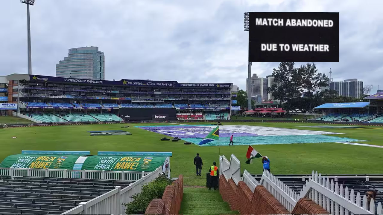 IND vs SA: ಭಾರತ- ಆಫ್ರಿಕಾ ಮೊದಲ ಟಿ20 ಪಂದ್ಯಕ್ಕೆ ಮಳೆ ಅಡ್ಡಿ! ಇಲ್ಲಿದೆ ಡರ್ಬನ್‌ ಹವಾಮಾನ ವರದಿ