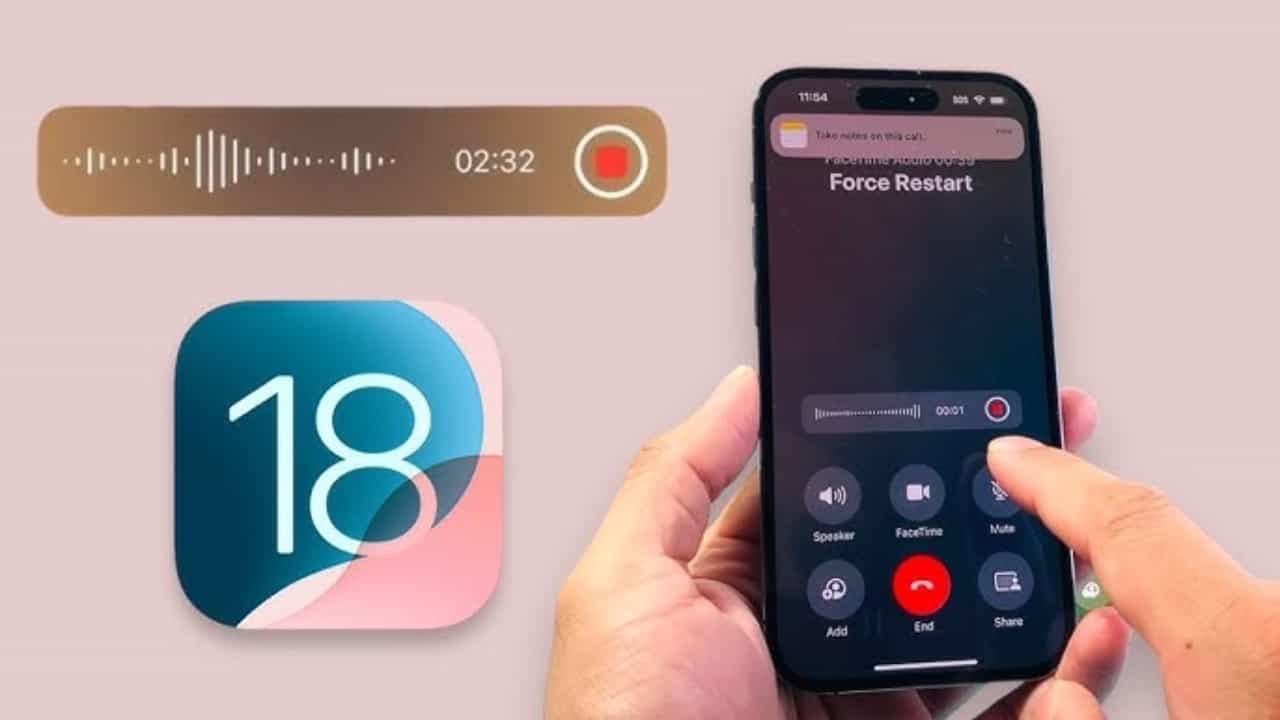 ಆ್ಯಪಲ್ ಐಫೋನ್ ಬಳಕೆದಾರರಿಗೆ ಹೊಸ iOS ಅಪ್ಡೇಟ್ನೊಂದಿಗೆ ಅನೇಕ ಹೊಸ ಮತ್ತು ಆಕರ್ಷಕ ವೈಶಿಷ್ಟ್ಯಗಳನ್ನು ಸೇರಿಸಲಾಗಿದೆ. ಇಲ್ಲಿಯವರೆಗೆ ಐಫೋನ್ ಬಳಕೆದಾರರು ಕರೆ ರೆಕಾರ್ಡಿಂಗ್ ವೈಶಿಷ್ಟ್ಯವನ್ನು ಹೊಂದಿಲ್ಲ, ಆದರೆ ಈಗ ಈ ಹೊಸ ನವೀಕರಣದ ನಂತರ ಬಳಕೆದಾರರು ಕರೆ ರೆಕಾರ್ಡಿಂಗ್ ವೈಶಿಷ್ಟ್ಯವನ್ನು ಪಡೆಯಲಿದ್ದಾರೆ.