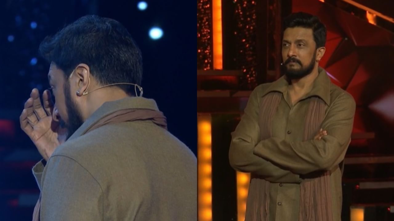 ತಾಯಿಯ ನೆನೆದು ಬಿಗ್ಬಾಸ್ ವೇದಿಕೆ ಮೇಲೆ ಕಿಚ್ಚನ ಕಣ್ಣೀರು