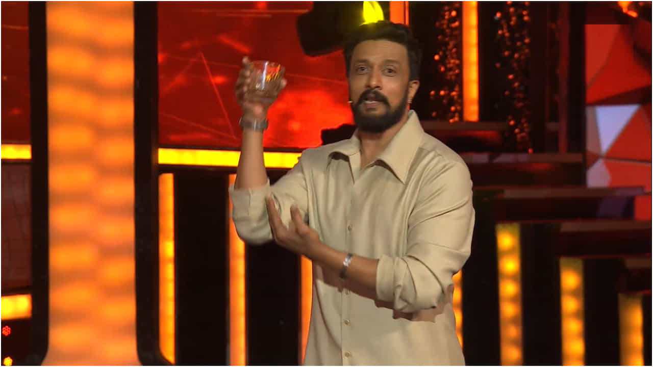 ಬಿಗ್ ಬಾಸ್ ವೇದಿಕೆಯಲ್ಲಿ ಸುದೀಪ್ ಕುಡಿಯೋದು ಏನು? ತೆಲುಗಿನಲ್ಲಿ ಉತ್ತರ ಕೊಟ್ಟ ಕಿಚ್ಚ ಬಿಗ್ ಬಾಸ್ ವೇದಿಕೆಯಲ್ಲಿ ಸುದೀಪ್ ಕುಡಿಯೋದು ಏನು? ತೆಲುಗಿನಲ್ಲಿ ಉತ್ತರ ಕೊಟ್ಟ ಕಿಚ್ಚ
