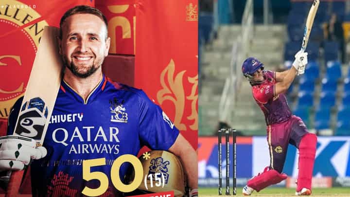 6,6,6,6,6: RCB ಆಟಗಾರ ಲಿಯಾಮ್ ಲಿವಿಂಗ್ಸ್ಟೋನ್ ಸಿಡಿಲಬ್ಬರ ಶುರು 6,6,6,6,6: RCB ಆಟಗಾರ ಲಿಯಾಮ್ ಲಿವಿಂಗ್ಸ್ಟೋನ್ ಸಿಡಿಲಬ್ಬರ ಶುರು