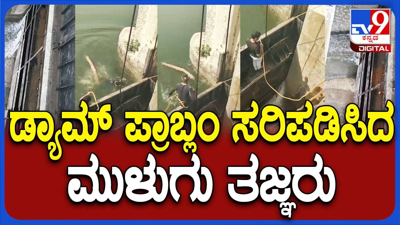 ಮುಳುಗು ತಜ್ಞರ ಯಶಸ್ವೀ ಕಾರ್ಯಾಚರಣೆ, ಮಾಲವಿ ಜಲಾಶಯದಿಂದ ನೀರು ಸೋರಿಕೆ ಬಂದ್