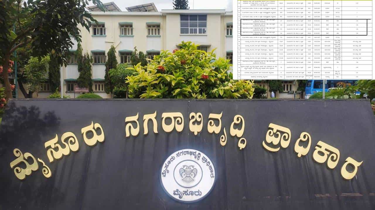 ಮುಡಾ ಹಗರಣ: ಸಿಎಂ ಪತ್ನಿ ಹೆಸರಿಗೆ ನಿವೇಶನ ಹಂಚಿಕೆ ಮಾಡಲಾಗಿದೆ ಎನ್ನಲಾದ ಲಿಸ್ಟ್ ವೈರಲ್ ಮುಡಾ ಹಗರಣ: ಸಿಎಂ ಪತ್ನಿ ಹೆಸರಿಗೆ ನಿವೇಶನ ಹಂಚಿಕೆ ಮಾಡಲಾಗಿದೆ ಎನ್ನಲಾದ ಲಿಸ್ಟ್ ವೈರಲ್