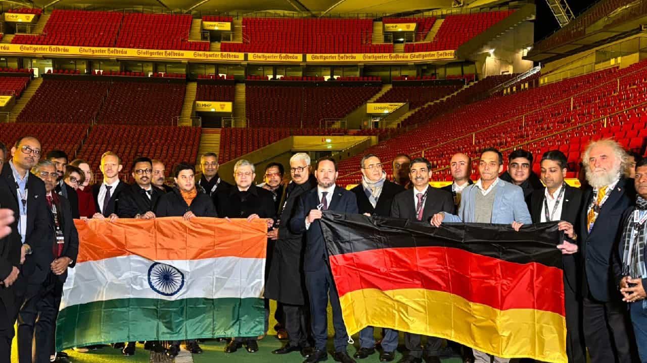 News9 Global Summit: ಜರ್ಮನಿಯಲ್ಲಿ ನ್ಯೂಸ್9 ಗ್ಲೋಬಲ್ ಶೃಂಗಸಭೆಗೆ ಚಾಲನೆ News9 Global Summit: ಜರ್ಮನಿಯಲ್ಲಿ ನ್ಯೂಸ್9 ಗ್ಲೋಬಲ್ ಶೃಂಗಸಭೆಗೆ ಚಾಲನೆ