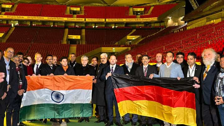 News9 Global Summit: ಜರ್ಮನಿಯಲ್ಲಿ ನ್ಯೂಸ್9 ಗ್ಲೋಬಲ್ ಶೃಂಗಸಭೆಗೆ ಚಾಲನೆ News9 Global Summit: ಜರ್ಮನಿಯಲ್ಲಿ ನ್ಯೂಸ್9 ಗ್ಲೋಬಲ್ ಶೃಂಗಸಭೆಗೆ ಚಾಲನೆ
