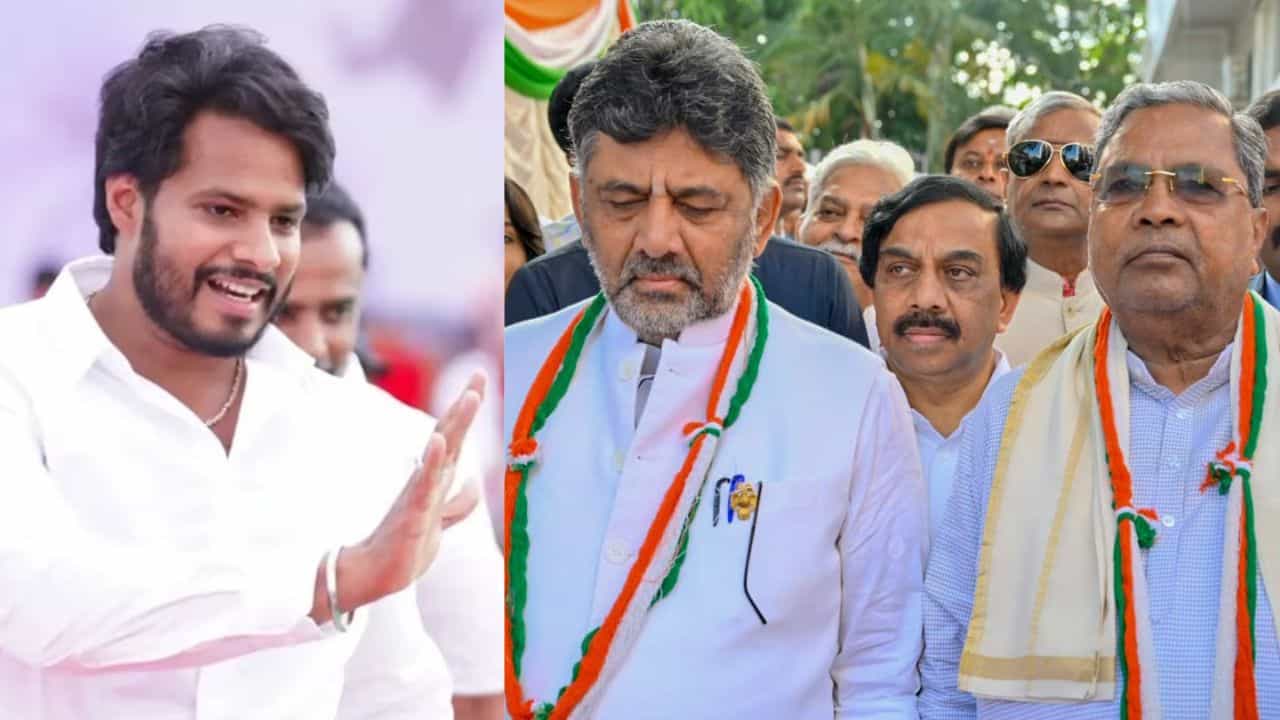 ಚನ್ನಪಟ್ಟಣ: ನಿಖಿಲ್ ವಿರುದ್ಧ ಕಾಂಗ್ರೆಸ್ ನಾಯಕರು ಮೌನವಾಗಿದ್ದರ ಹಿಂದಿದೆ ಹೀಗೊಂದು ತಂತ್ರ! ಚನ್ನಪಟ್ಟಣ: ನಿಖಿಲ್ ವಿರುದ್ಧ ಕಾಂಗ್ರೆಸ್ ನಾಯಕರು ಮೌನವಾಗಿದ್ದರ ಹಿಂದಿದೆ ಹೀಗೊಂದು ತಂತ್ರ!