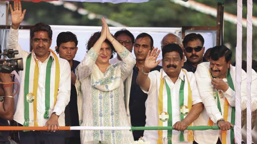 ಮೊದಲ ಚುನಾವಣೆಯಲ್ಲೇ ಅಣ್ಣನ ದಾಖಲೆ ಮುರಿದ ಪ್ರಿಯಾಂಕಾ ಗಾಂಧಿ; ವಯನಾಡಿನಲ್ಲಿ 4 ಲಕ್ಷ ಮತಗಳ ಮುನ್ನಡೆ