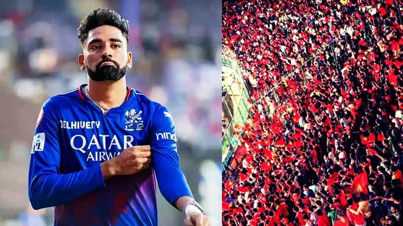 ಇಡೀ ವಿಶ್ವದಲ್ಲೇ ನಿಮ್ಮಂತಹ ಅಭಿಮಾನಿಗಳಿಲ್ಲ: RCB ಅಭಿಮಾನಿಗಳಿಗೆ ಸಿರಾಜ್ ಭಾವನಾತ್ಮಕ ಪತ್ರ