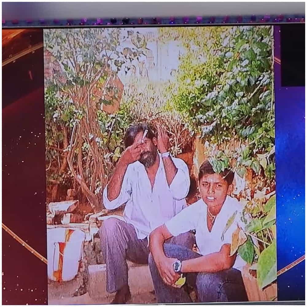 ಈ ಫೋಟೋದಲ್ಲಿ ಇರೋದು ತ್ರಿವಿಕ್ರಂ. ಅವರು ಬಾಲ್ಯದಲ್ಲಿ ತಂದೆಯ ಜೊತೆ ಇರೋ ಫೋಟೋ ಇದಾಗಿದೆ. ಈ ಫೋಟೋನ ಗೆಸ್ ಮಾಡೋಕೆ ಬಿಗ್ ಬಾಸ್ನಲ್ಲಿ ಕೆಲವರಿಗೆ ಸಾಧ್ಯವಾಗಿಲ್ಲ.