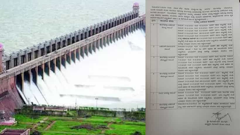 ರೈತರಿಗೆ ಗುಡ್ನ್ಯೂಸ್: 2ನೇ ಬೆಳೆಗೆ ನೀರು ಹರಿಸಲು ತುಂಗಾಭದ್ರ ನೀರಾವರಿ ಸಲಹಾ ಸಮಿತಿ ಸಭೆಯಲ್ಲಿ ತೀರ್ಮಾನ