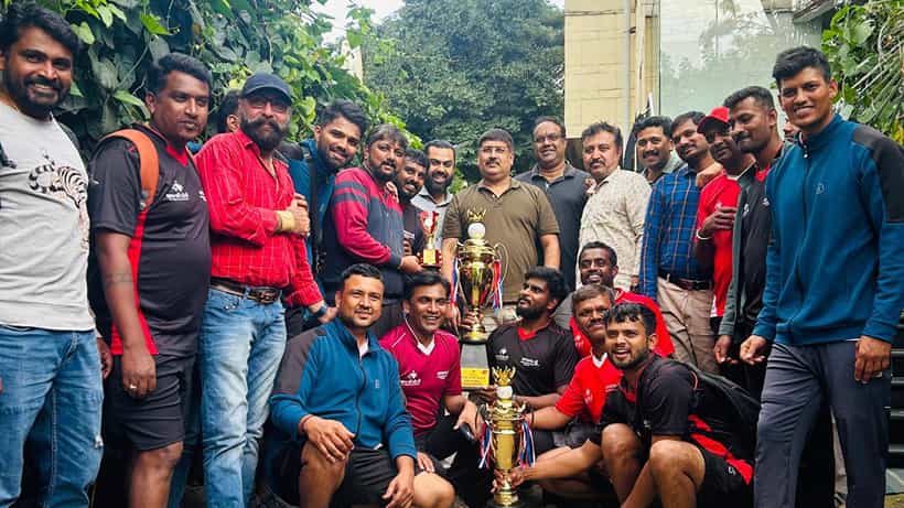 ವಾಲಿಬಾಲ್ ಪಂದ್ಯಾವಳಿ: ಟಿವಿ9 ತಂಡಗಳಿಗೆ ಚಾಂಪಿಯನ್ ಹಾಗೂ ರನ್ನರ್ ಅಪ್ ಪ್ರಶಸ್ತಿ