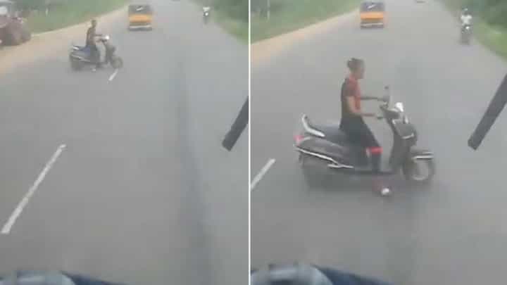 ರಸ್ತೆ ದಾಟುವಾಗ ಬಸ್ ಡಿಕ್ಕಿ ಹೊಡೆದು ಕಾಲೇಜು ಯುವತಿ ಭೀಕರ ಸಾವು ರಸ್ತೆ ದಾಟುವಾಗ ಬಸ್ ಡಿಕ್ಕಿ ಹೊಡೆದು ಕಾಲೇಜು ಯುವತಿ ಭೀಕರ ಸಾವು