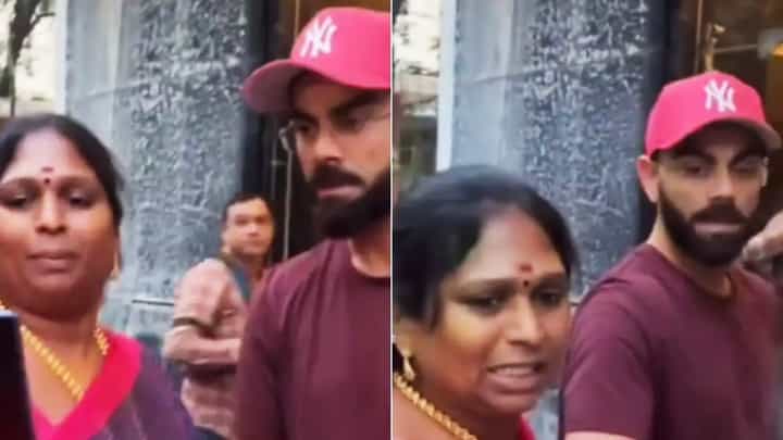 ಮಹಿಳಾ ಅಭಿಮಾನಿಯ ನಡೆಯಿಂದ ದಿಗ್ಭ್ರಮೆಗೊಂಡ ವಿರಾಟ್ ಕೊಹ್ಲಿ ಮಹಿಳಾ ಅಭಿಮಾನಿಯ ನಡೆಯಿಂದ ದಿಗ್ಭ್ರಮೆಗೊಂಡ ವಿರಾಟ್ ಕೊಹ್ಲಿ